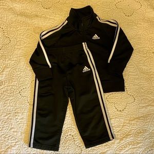 ADIDAS 18 months track suit zip up & pants RUN DMC